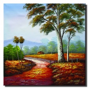 Tranh in Canvas sơn dầu